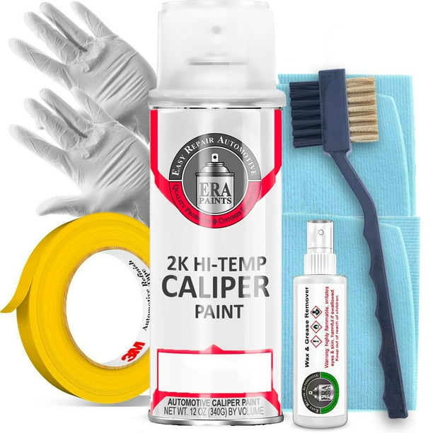 ERA Paints Red Brake Caliper Paint Kit With Omni-Curing Catalyst - 2K ...