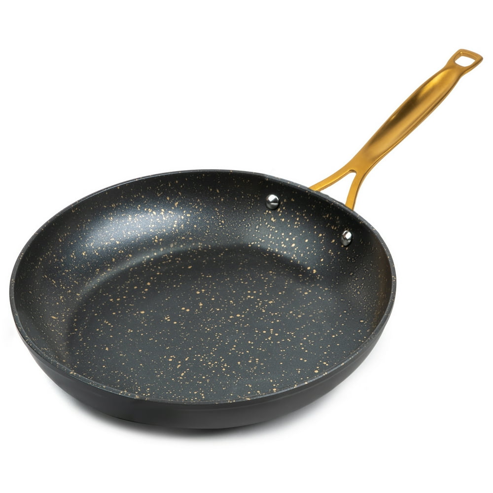 Thyme & Table NonStick 12" Gold Fry Pan With Stainless Steel Induction