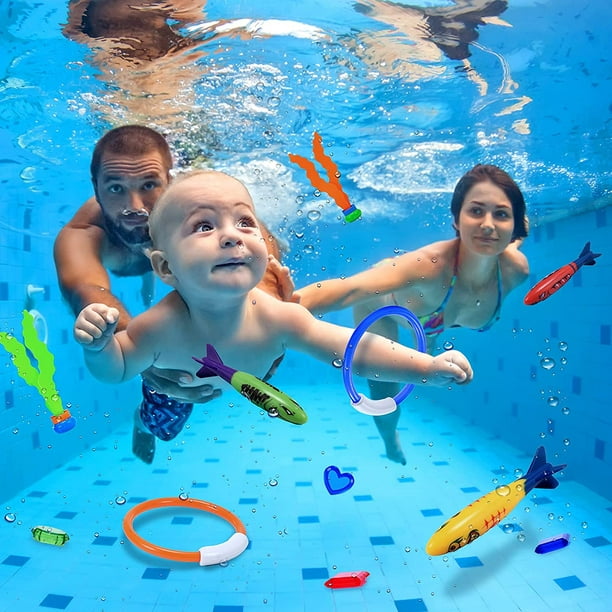 Pool Toys for Kids, WIKi Diving Toys Water Toys for Kids Underwater Summer  Toys for Kids Swimming Pool Toys for 4-12 Year Old Boys Gifts Age 4-12 