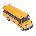 thumbnail image 3 of Autobús escolar amarillo de juguete con puertas que se abren, luces y sonidos para niños., 3 of 5