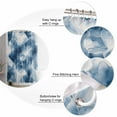 thumbnail image 7 of Shower Curtains Abstract Blue White Painting Bath Curtain Modern Art Waterproof Bathroom Shower Curtain Set with Hooks Decoration 36 x 72 Inches, 7 of 7