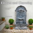 thumbnail image 4 of Sunnydaze French-Inspired Traditional Reinforced Concrete Outdoor Water Fountain, 4 of 15
