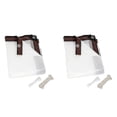 thumbnail image 1 of 8X10 FT Clear Waterproof Tarps Heavy Duty Garden Rainproof Covering, 1 of 5
