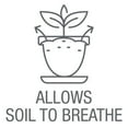 thumbnail image 5 of Pennington Red Terra Cotta Clay Planter, 10 inch Pot, 5 of 10