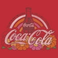 thumbnail image 2 of Men's Coca Cola Unity Rainbow Logo  Graphic Tee Red Heather Small, 2 of 5