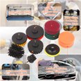 thumbnail image 3 of Yeacher Ensemble de 15 Pcs Brosses de Perceuse Électrique Tampons de Polissage et de Polissage pour Nettoyage Domestique, 3 of 8