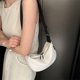 thumbnail image 2 of Bolso bandolera de mujer Bolso de hombro de moda de verano Canva Casual Dumpling Bag (Blanco), 2 of 8