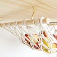 thumbnail image 3 of Hamaca De Frutas Debajo Del Gabinete Hamaca De Frutas Colgante Cesta De Frutas Tejida A Mano Boho Para Cocina Vogacara HA037770-00, 3 of 6