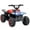 Black, variant on Qaba 6V Kids ATV Quad, 4 Wheeler Electric Ride on Car w/ Headlights, Black