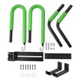 thumbnail image 2 of /Moped Surfboard Rack, Lightweight Aluminum Surf Board Carrier for Outdoors Motorcycle Mount Holder Wall Mount Surfboard Rack Set (Green), 2 of 7
