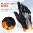 thumbnail image 4 of Kyncilor Guantes deportivos de invierno al aire libre Guantes de cuero con pantalla táctil Guantes d kyncilor Cubierta de dedos, 4 of 7