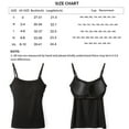 thumbnail image 2 of COMFREE Women's Camisole with Built in Bra Adjustable Spaghetti Straps Tank Top Cami Comfort S-2XL, 2 of 6