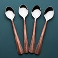 thumbnail image 3 of Ridge Design Copper Antique Coffee/Demitasse Spoon 4 Pcs. Set, 3 of 5