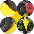 thumbnail image 4 of OULII Practical Wheel Chock PE Yellow 1Pack for Car Owners Prevent Slipping, 4 of 8