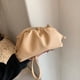 thumbnail image 5 of Fruncida Nube Suave Bolso Mano PU para Mujer Bandolera Color Sólido, 5 of 9