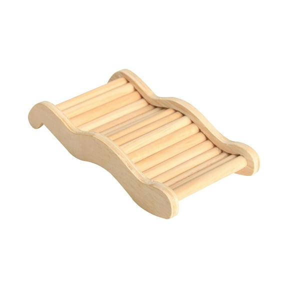 Stgfyxgs Hamster Climbing Ladder Wooden Bridge Bendable Funny Chewing Playing Portable Pet Toys Bendy Bridge Gerbil Rats Mice Reptiles 9.5cmx19.5cm