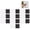 Right angle 2mm, variant on 24-Pack DIY Clear Acrylic Fridge Magnets Kit, 2-Inch Custom Photo Magnet Set with Strong Magnetic Backing for Office Home Kitchen Decor
