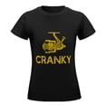 thumbnail image 5 of Cranky Women’s Cotton Short Sleeve T-Shirt HD Graphic Print Casual Crew Neck Tee M, 5 of 7