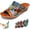 Orange, variant on Bohemian Fashion Anti-Slip Orthopedic Sandals,Fashion Shoes Comfortable Slippers with Arch Support Slip on Sandal