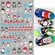 thumbnail image 4 of Pegatinas navideñas para uñas, adornos de Arte de uñas, tatuajes, pingüino, Papá Noel, alce, árbol, ciervo, oso, deslizadores lindos, copos de nieve blancos, 4 of 4