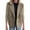 Khaki, variant on Women's Jackets Lightweigh Plus Size Fall And Winter Fashion Suit Collar Solid Color Woolen Small Coat Women's Clothing Long Sleeve Hoodless Casual Coat/jacket