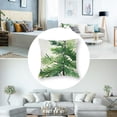 thumbnail image 5 of nygtbtfer Christmas Throw Pillow Cover Cushion Case for Home Decor Sofa Couch Linen Farmhouse Christmas Decorations White, 5 of 7