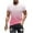 Mens T Shirts Pink, variant on Mens Big & Tall T Shirts M-5X Plus Size Short Sleeve Crewneck Tshirts Shirt Casual Gradient Printed Pullover Slim Basic Going-Out Workout Tees Tops