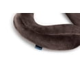 thumbnail image 3 of Almohada de Viaje Brookstone para Cuello con Espuma de Memoria Contorneada Marrón, 3 of 5