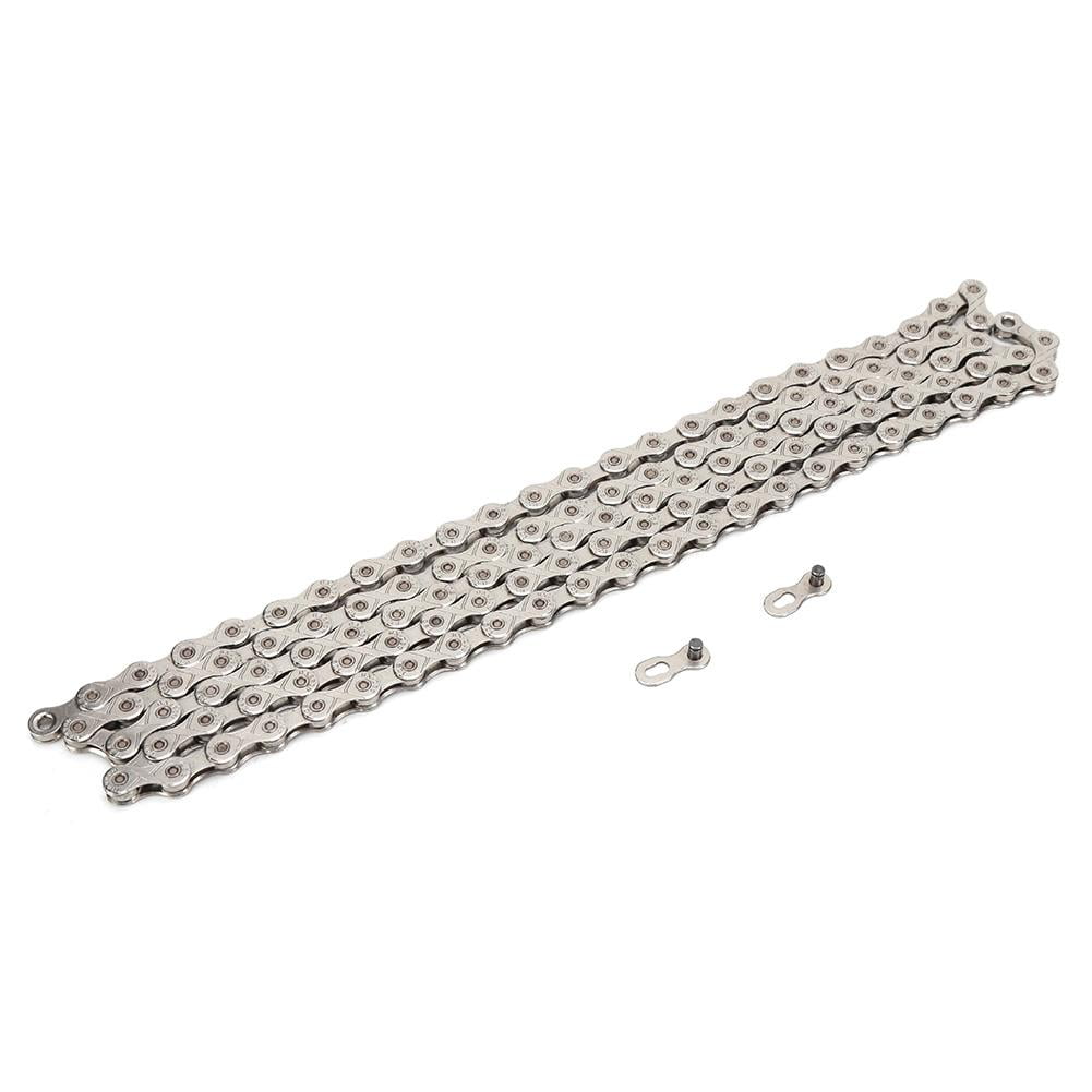 Mgaxyff Bicycle Chain,Durable Stainless Steel Electroplating Silver