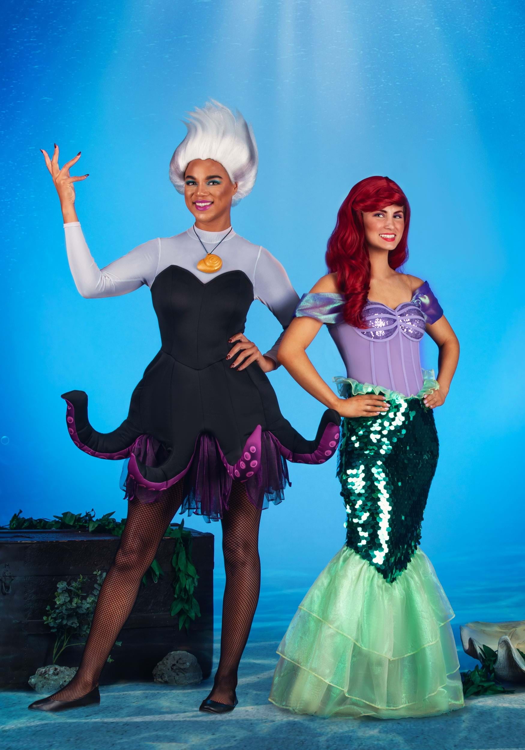 Disney Ursula Costume 2Set dハロ　仮装 Adult Premium Disney Ursula Costume - Walmart.com