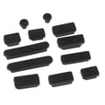 thumbnail image 3 of Dust Plug para Ranura para Tarjeta interfaz de alimentación Auriculares Adecuado para Notebook Pro / Air / Negro Yotijar Tapón antipolvo ABS, 3 of 5