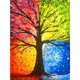 thumbnail image 1 of Wdftyju 5D diamante pintura cuatro estaciones árbol completo cuadrado taladro Rhinestone DIY pared artes Wdftyju 6vv8qw4zt6lr5qs2, 1 of 9