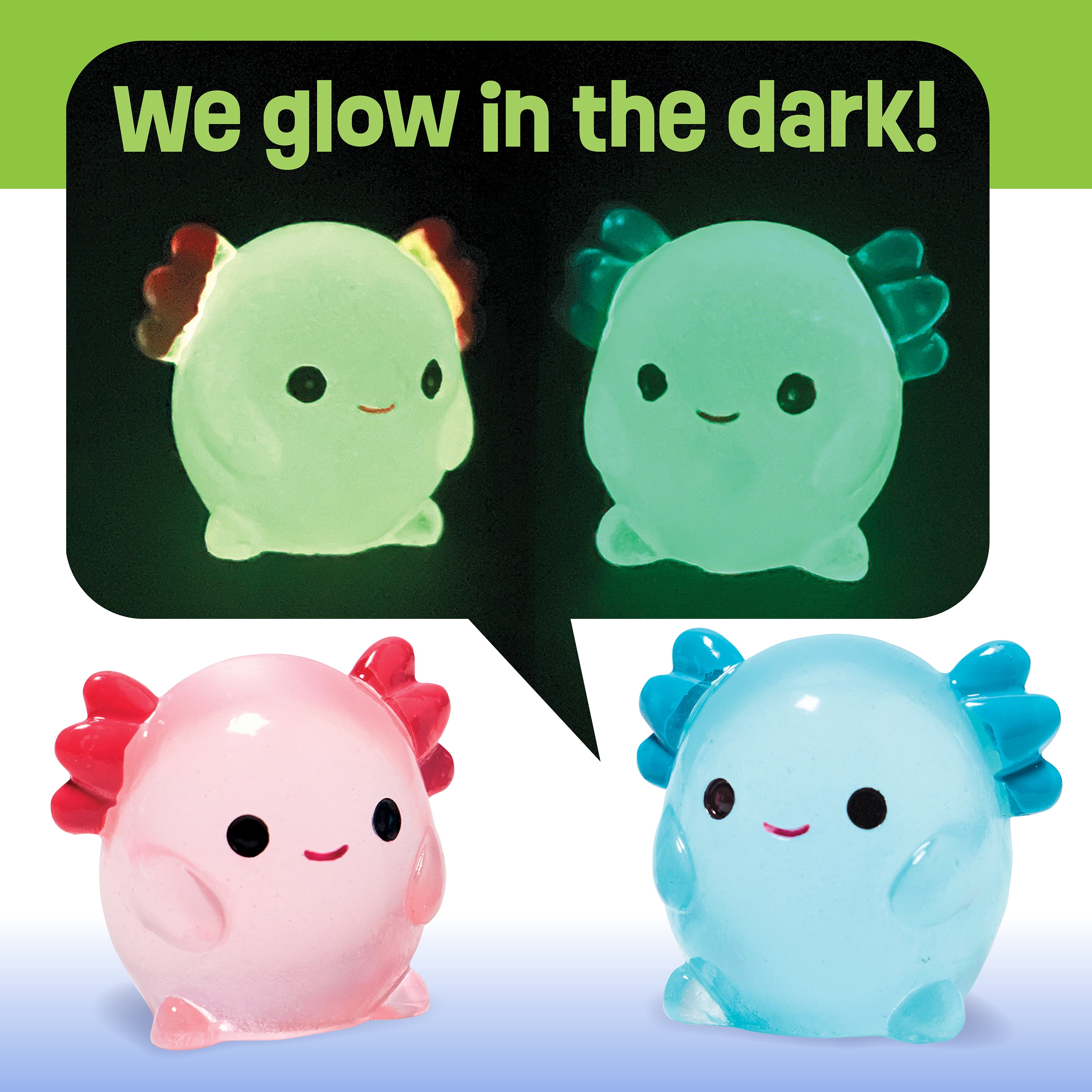 Creativity for Kids Make Your Own Water Globes: Magical Axolotls - Create 2 Snow Globe Axolotl Craft Kit Toys, Ages 6-8+
