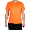 Men Short Sleeve Clothes Casual Wear Tee Cycling Biking Sports T-shirt Orange M
