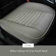thumbnail image 6 of Yesfashion Car Front Seat Cover PU Non-slip Car Seat Cushion Cover for Four Seasons, 6 of 6