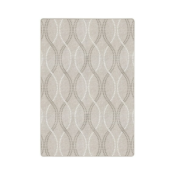Seventh Heaven 3'10" x 5'4" Area Rug In Color Beige