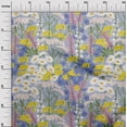 thumbnail image 3 of oneOone Polyester Spandex Pink Fabric Asian Floral Botanical Flower Sewing Material Print Fabric By The Yard 56 Inch Wide, 3 of 4