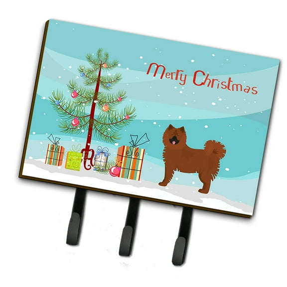 Eurasier or Eurasian dog Christmas Tree Leash or Key Holder