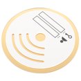 thumbnail image 2 of MasteelfCA Acrylic WiFi Sign Rewritable Account and Password WiFi Sign for Public Shop, 2 of 9