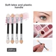 thumbnail image 2 of 20pcs Double-Sided Eye Shadow Brush Eyeshadow Applicators Cosmetic Tools, 2 of 3