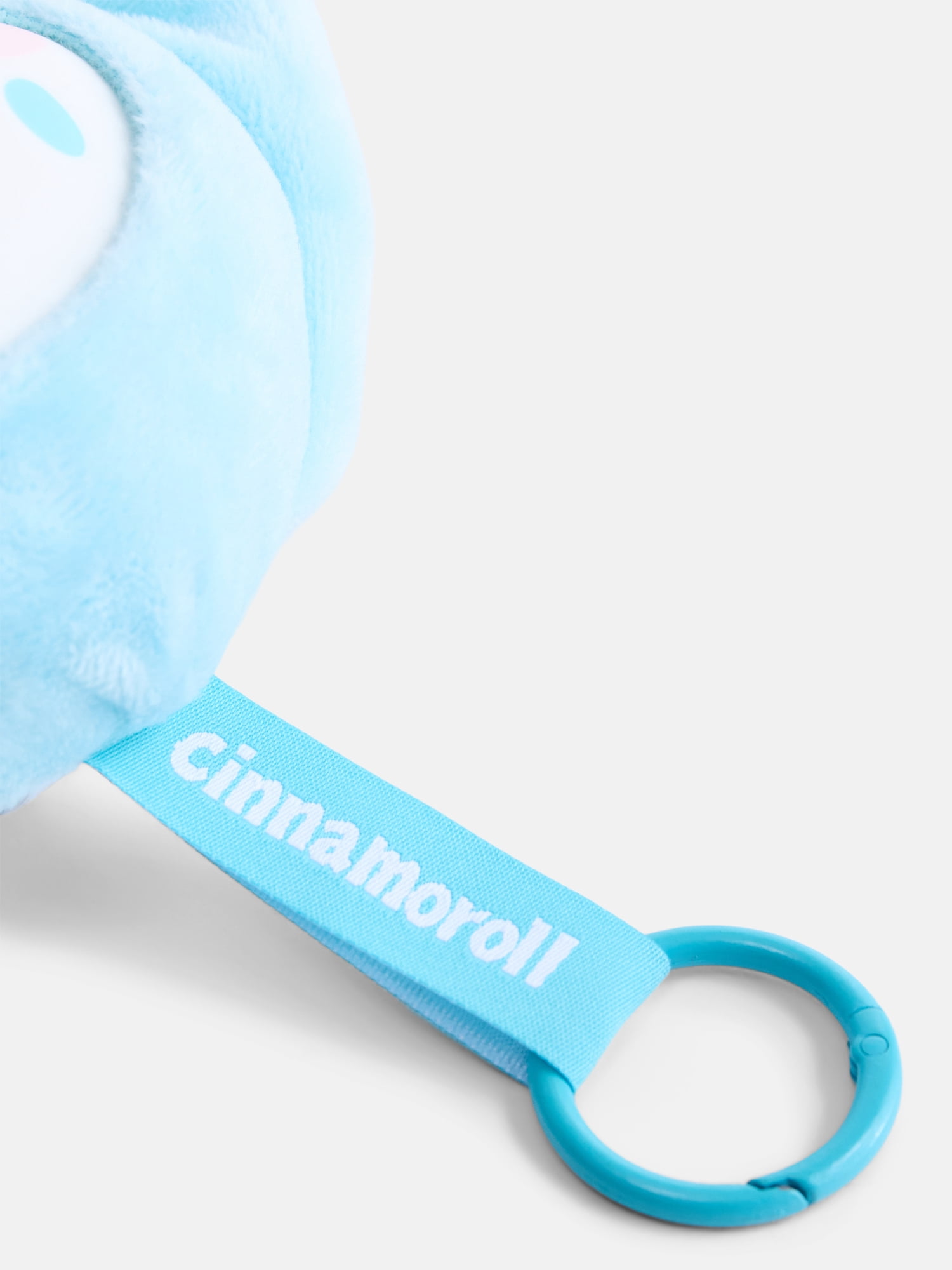 Hello Kitty and Friends Girls' Cinnamoroll Plush Bag Charm, Blue