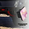thumbnail image 5 of Hitch Cover Fits For 2-Inch Hitch,Elegant Lilac And Pink Watercolor Background With Golden Veinsrubber Trailer Hitch Cover Tube Plug Insert,Car Exterior Accessories, Receiver Tube Hitch Plug, 5 of 6