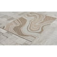 thumbnail image 3 of Allstar Rugs  Abstract Themed Polypropylene Outdoor Rug 5' 0" x 6' 11" - Coconut, 3 of 5