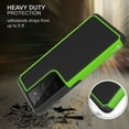 thumbnail image 5 of CoverON For Samsung Galaxy S21 Ultra 5G Case, Slim Rugged Grip Hard Phone Cover, Green, 5 of 9