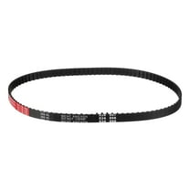 202XL Timing Belt 101 Teeth Black Cogged Rubber Geared Belt, 3D Printer Timing Belt