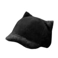 thumbnail image 6 of Kitten Baseball Hat for Girls Women Ear Furry Casual Hat for Sports Gym Mountain Camping Hat Outdoor Activity, 6 of 8