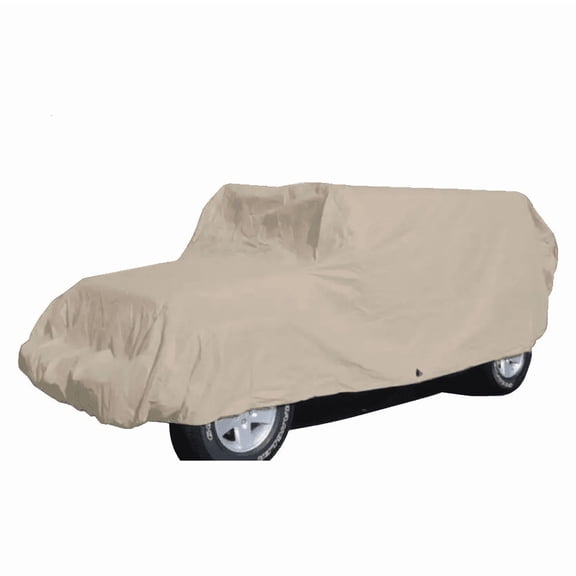 Covered Living Jeep Cover fits 2007-2022 Jeep Wrangler 4 doors Unlimited in Taupe