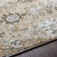 thumbnail image 4 of Surya Brunswick BWK-2311 108x146" Rectangle Fabric Rug in Taupe/Light Beige/Teal, 4 of 7