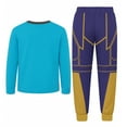thumbnail image 4 of Girls pop Outfit Sets,Zoey De-mon Outfit hun/er paired with trendy outfit Hildren's Hooded Athletic Tracksuit 4-16 Y 110, 4 of 5