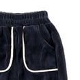thumbnail image 5 of LIaqionyy Girls Fleece Pants Fuzzy Elastic Waist Baggy Sweatpants Soft Wide Leg Casual Loungewear with Pockets, 5 of 7